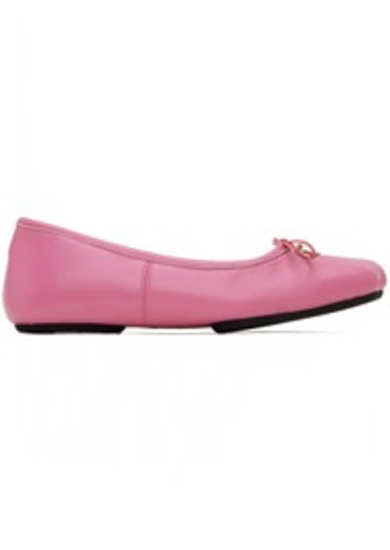 Vivienne Westwood Pink Brigitte Ballerina Flats