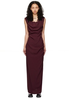 Vivienne Westwood Purple Ginnie Maxi Dress