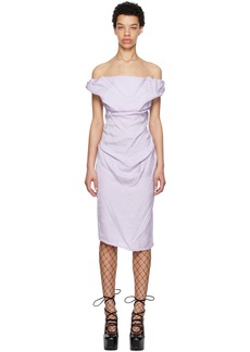 Vivienne Westwood Purple Ginnie Midi Dress