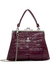 Vivienne Westwood Purple Granny Frame Bag