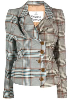 VIVIENNE WESTWOOD Tailored checked jacket