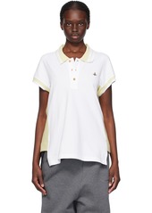 Vivienne Westwood White & Yellow Striped Polo