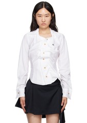 Vivienne Westwood White Drunken Shirt