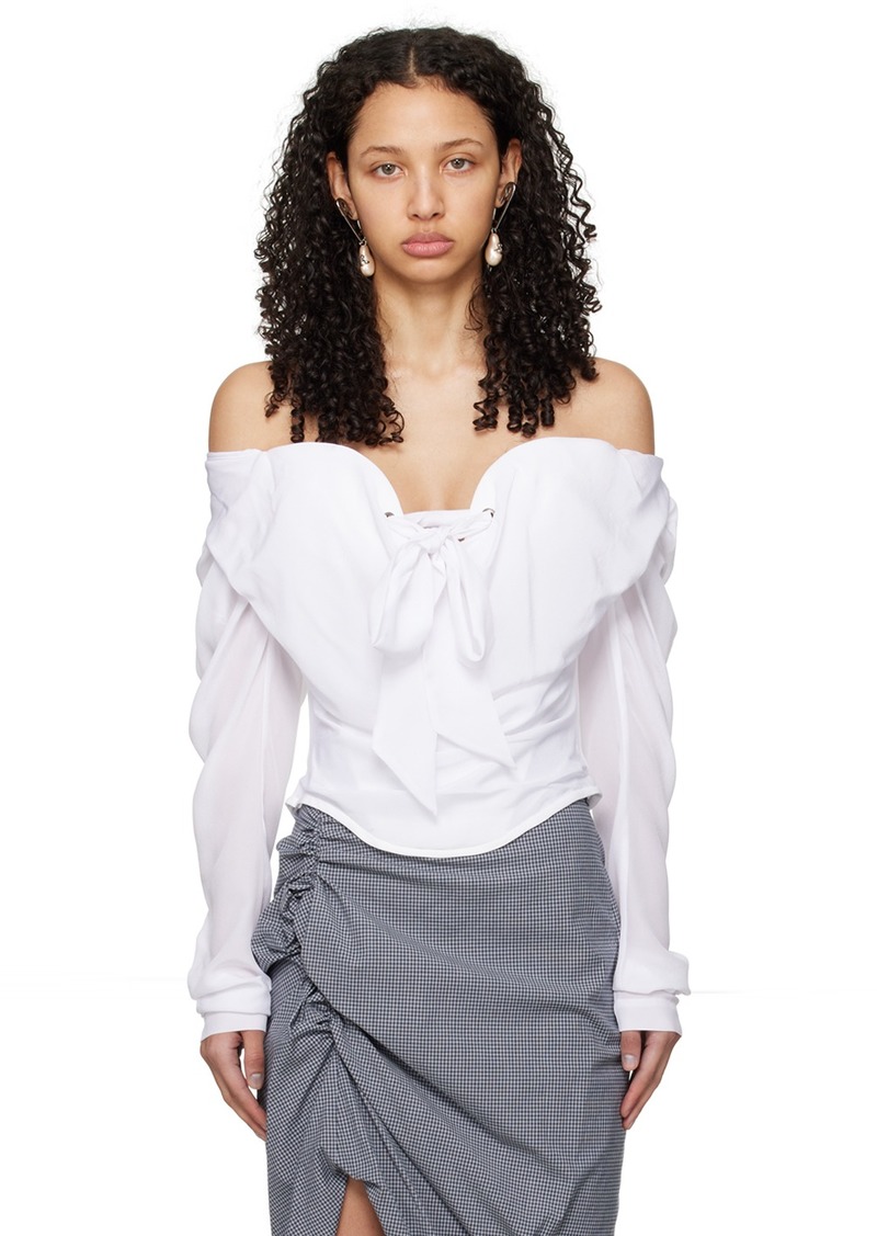 Vivienne Westwood White Iwona Blouse