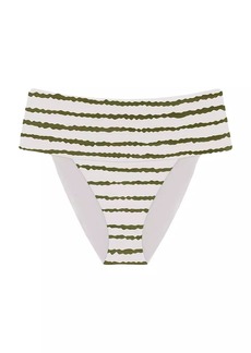 Vix Borea Jessica Striped Bikini Bottom