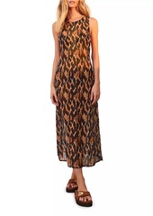 Vix Camu Twist Long Cover-Up Dress