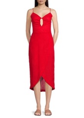 Vix Cintia Tulip Hem Cover Up Dress