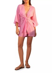 Vix Gerbera Perola Cotton-Blend Cover-Up