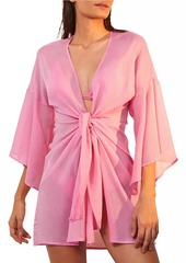 Vix Gerbera Perola Cotton-Blend Cover-Up