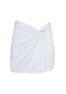 Vix Karen Twisted Split Miniskirt