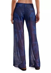 Vix Quiza Tie-Waist Straight-Leg Pants