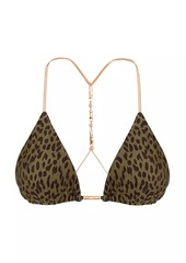 Vix Rosewood Ruth T-Back Bikini Top