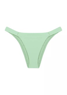 Vix Solid Fany Low-Rise Bikini Bottom