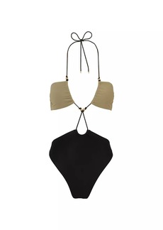 Vix Solid Gi Strappy One-Piece Swimsuit