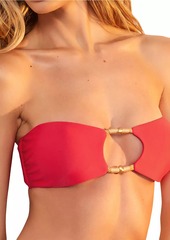 Vix Solid Layla Bandeau Bikini Top