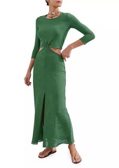 Vix Talita Cotton-Blend Maxi Dress