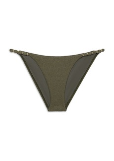 ViX Firenze Beaded Strap Bikini Bottom