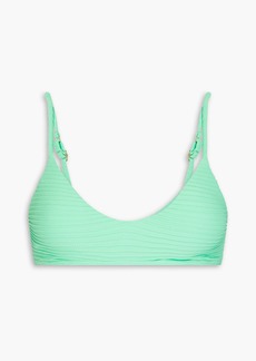 Vix Paula Hermanny - Dune Luli ribbed bikini top - Green - S