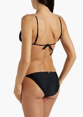 Vix Paula Hermanny - Embellished low-rise bikini briefs - Black - XS