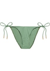 Vix Paula Hermanny Woman Shaye Low-rise Bikini Briefs Leaf Green