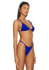 Vix Swimwear Beads Parallel Triangle Bikini Top