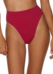 ViX Swimwear Firenze Gigi High Waist Bikini Bottoms in Cherry at Nordstrom