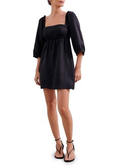 ViX Swimwear Isadora Solid Beaded Knot Cover-Up Dress