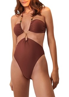 ViX Swimwear Kaia Strappy One-Piece Swimsuit