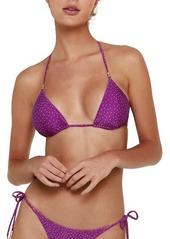 ViX Swimwear Louise Shaye T-Back Bikini Top in Multi at Nordstrom