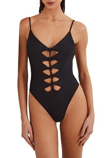 ViX Swimwear Megan Solid One-Piece Swimsuit