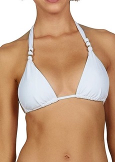 ViX Swimwear Paula Solid Bikini Top in White at Nordstrom