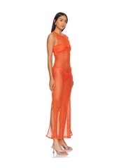 Vix Swimwear Twist Long Cover Up Dress