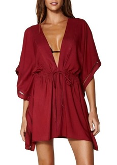 ViX Swimwear ViX Embroidered Cover-Up Wrap at Nordstrom