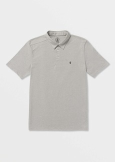 Volcom Banger Short Sleeve Polo Shirt - Heather Grey