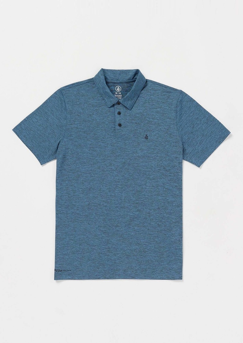 Volcom Hazard Pro Polo Short Sleeve Shirt - Blue Bird