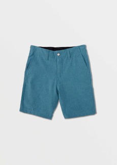 Volcom Little Boys Kerosene Hybrid Shorts - Sun Faded Indigo