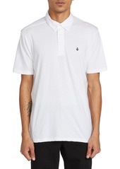 Volcom Mens Logo Collared Polo Shirt