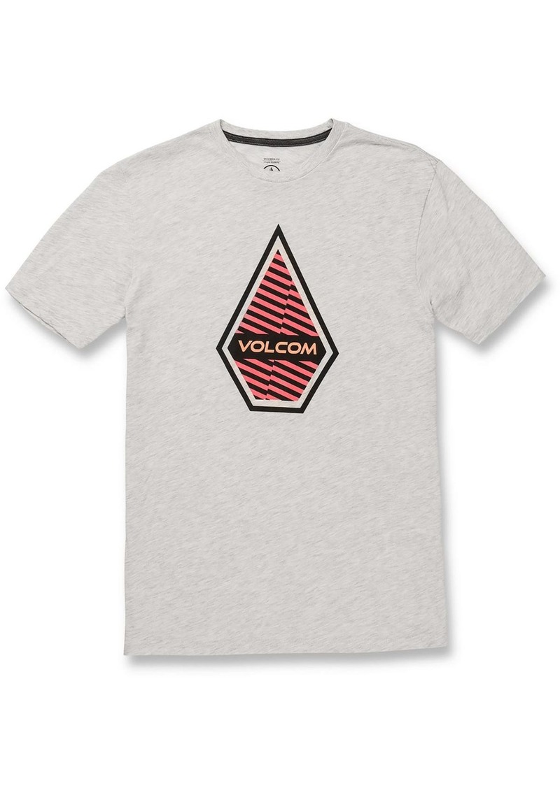 Volcom Mens Logo Crewneck T-Shirt