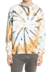 Volcom x Outer Banks Men's Have A Good Time Tie Dye Graphic Sweatshirt