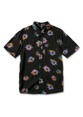 Volcom Pleasure Cruise Floral Short Sleeve Button-Up Shirt
