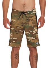 Volcom Stone Alliance Mod 20 Board Shorts in Military at Nordstrom