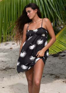 Volcom Palm Things Dress - Black White