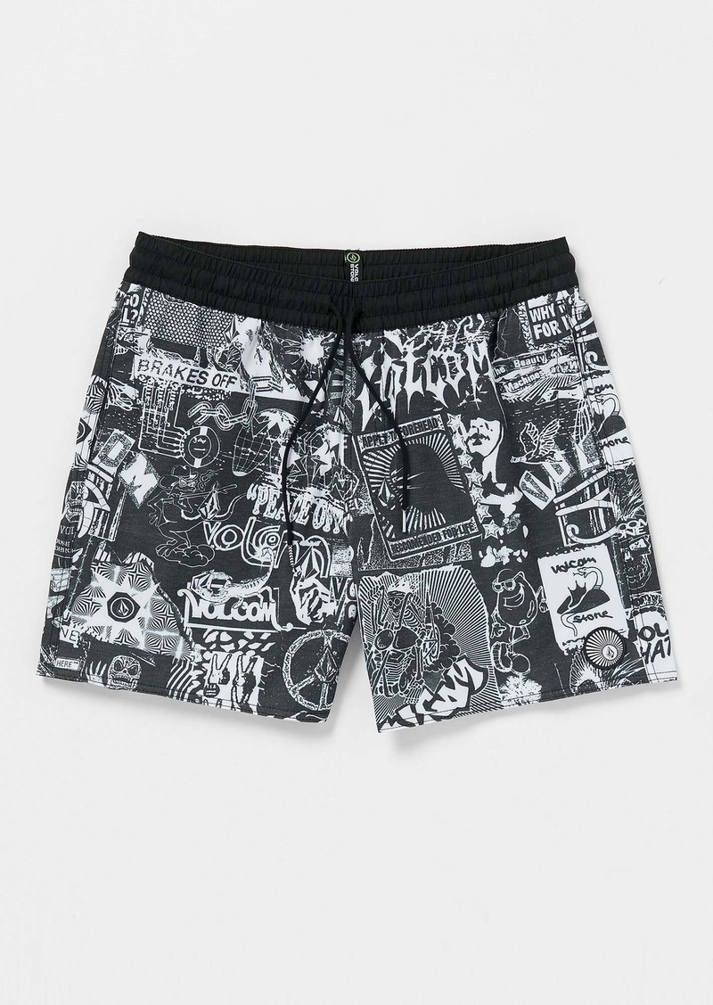 Volcom Refute Stoney Trunks - Black