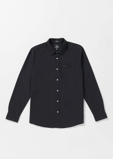 Volcom Veeco Oxford Long Sleeve Shirt - Black