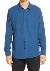Volcom Caden Button-Up Shirt in Smokey Blue at Nordstrom