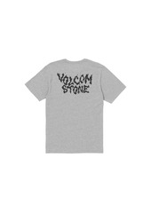 Volcom Ez Ink Short Sleeve T-shirt - Heather Grey