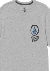 Volcom Ez Ink Short Sleeve T-shirt - Heather Grey