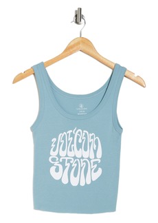 Volcom Ice Plunge Cotton Graphic Tank in Smoke Blue at Nordstrom Rack
