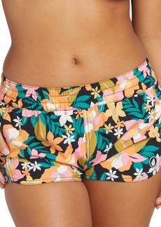 Volcom Juniors' Had Me At Aloha Printed Swim Shorts - Multi