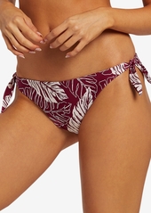 Volcom Juniors' Palm Squad Printed Side-Tie Bikini Bottoms Women's Swimsuit